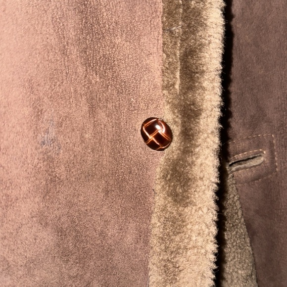 Vintage Brown long wool coat - Picture 8 of 14